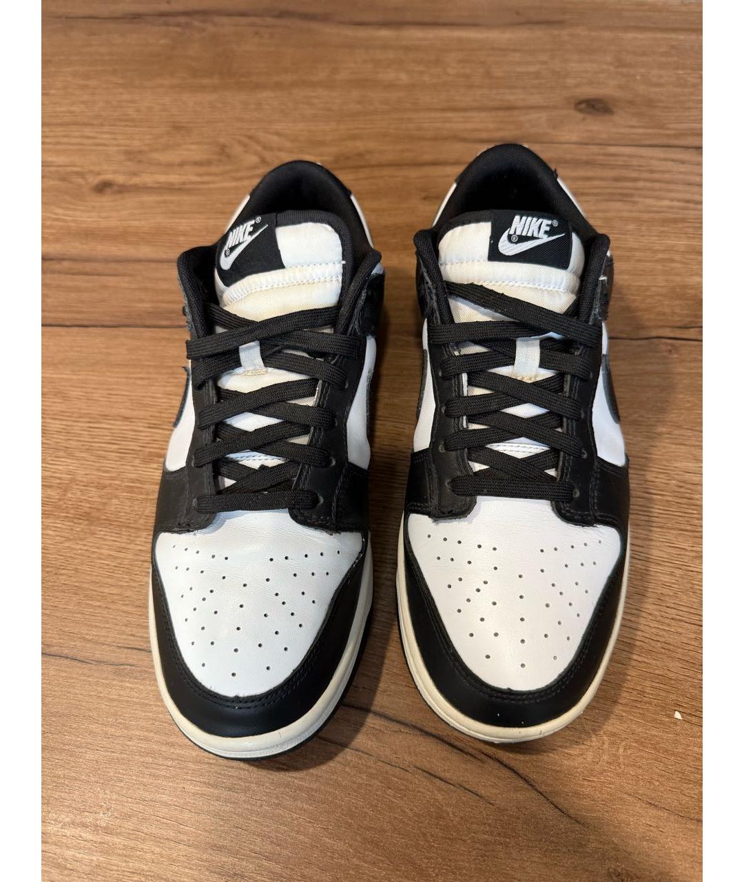 NIKE Черные кожаные кроссовки, фото 2