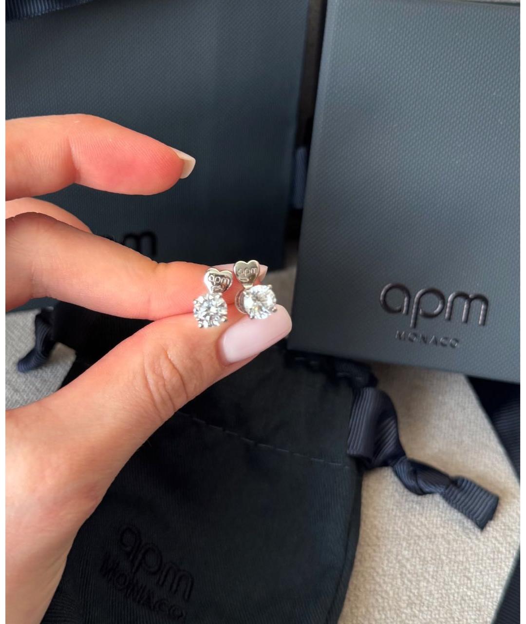 APM Monaco Серебряные серебряные серьги, фото 3