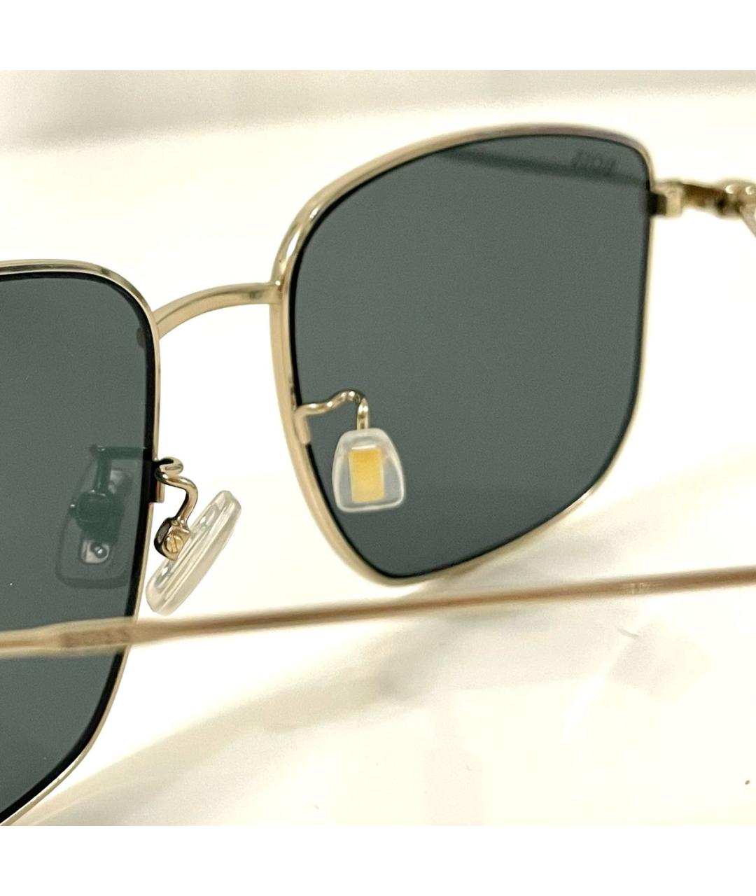 HUGO BOSS Зеленые металлические солнцезащитные очки, фото 6