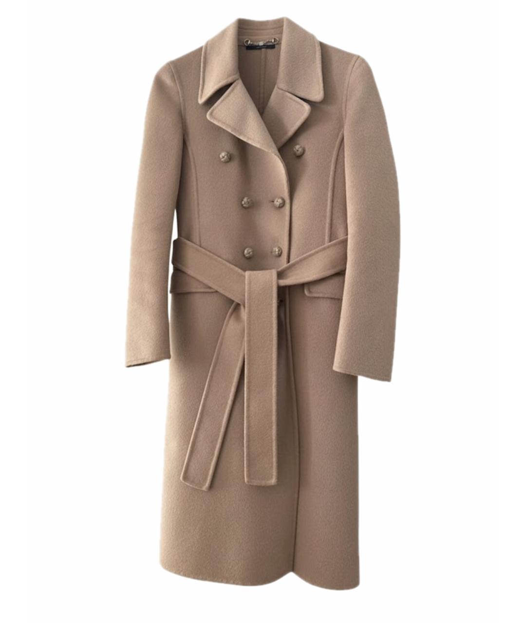 GUCCI Бежевое кашемировое пальто, фото 1