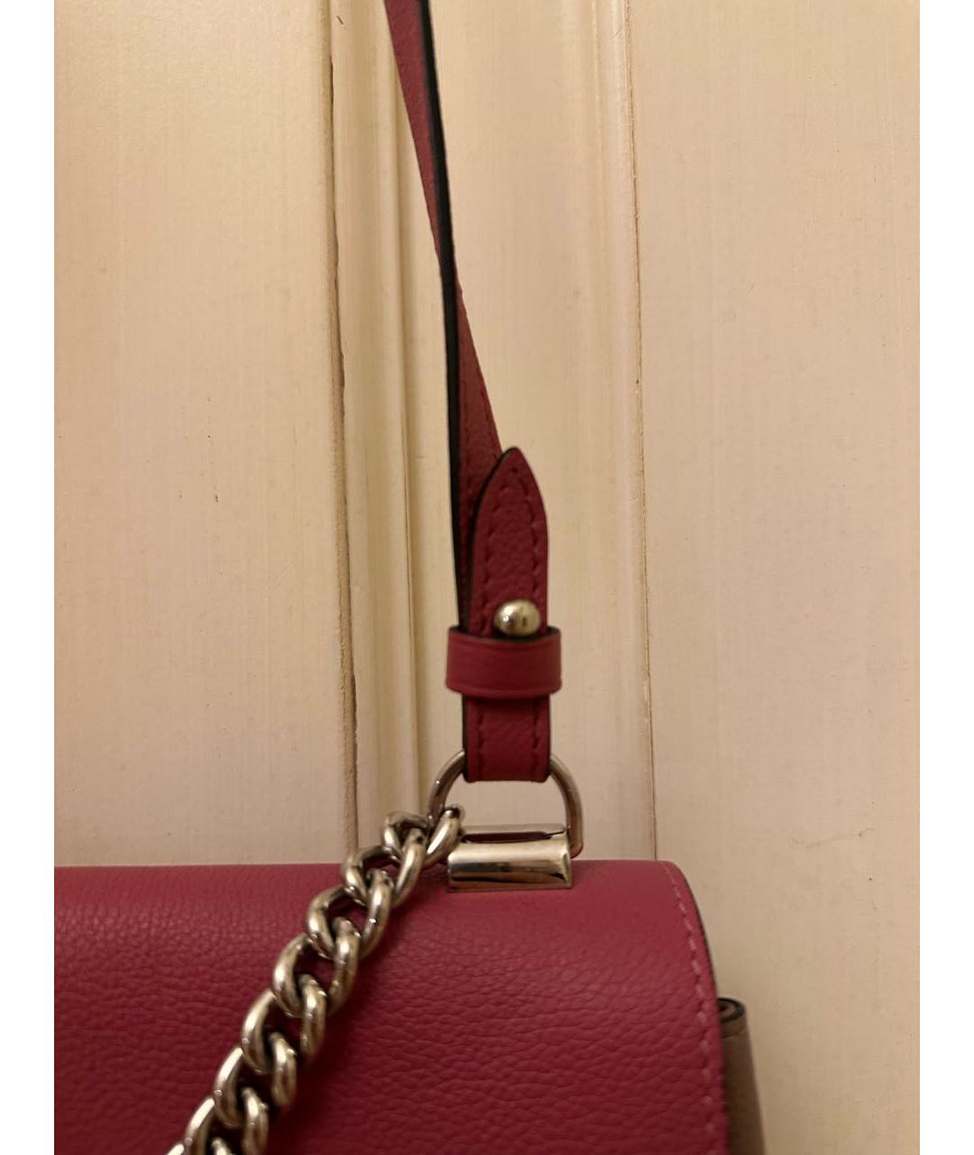 LOUIS VUITTON Розовая кожаная сумка с короткими ручками, фото 5