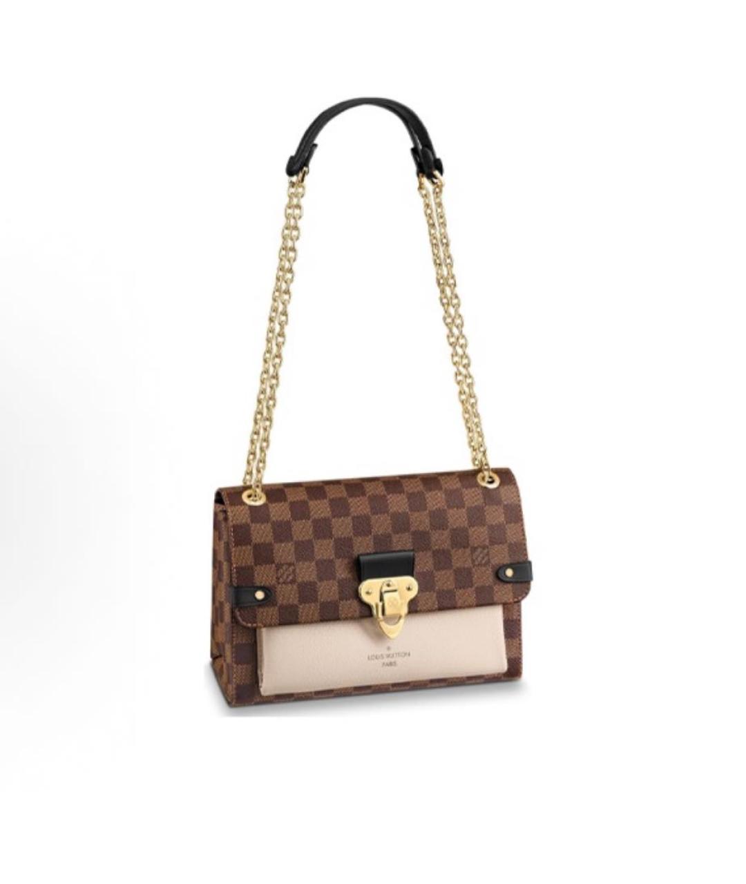 LOUIS VUITTON Коричневая сумка через плечо, фото 5