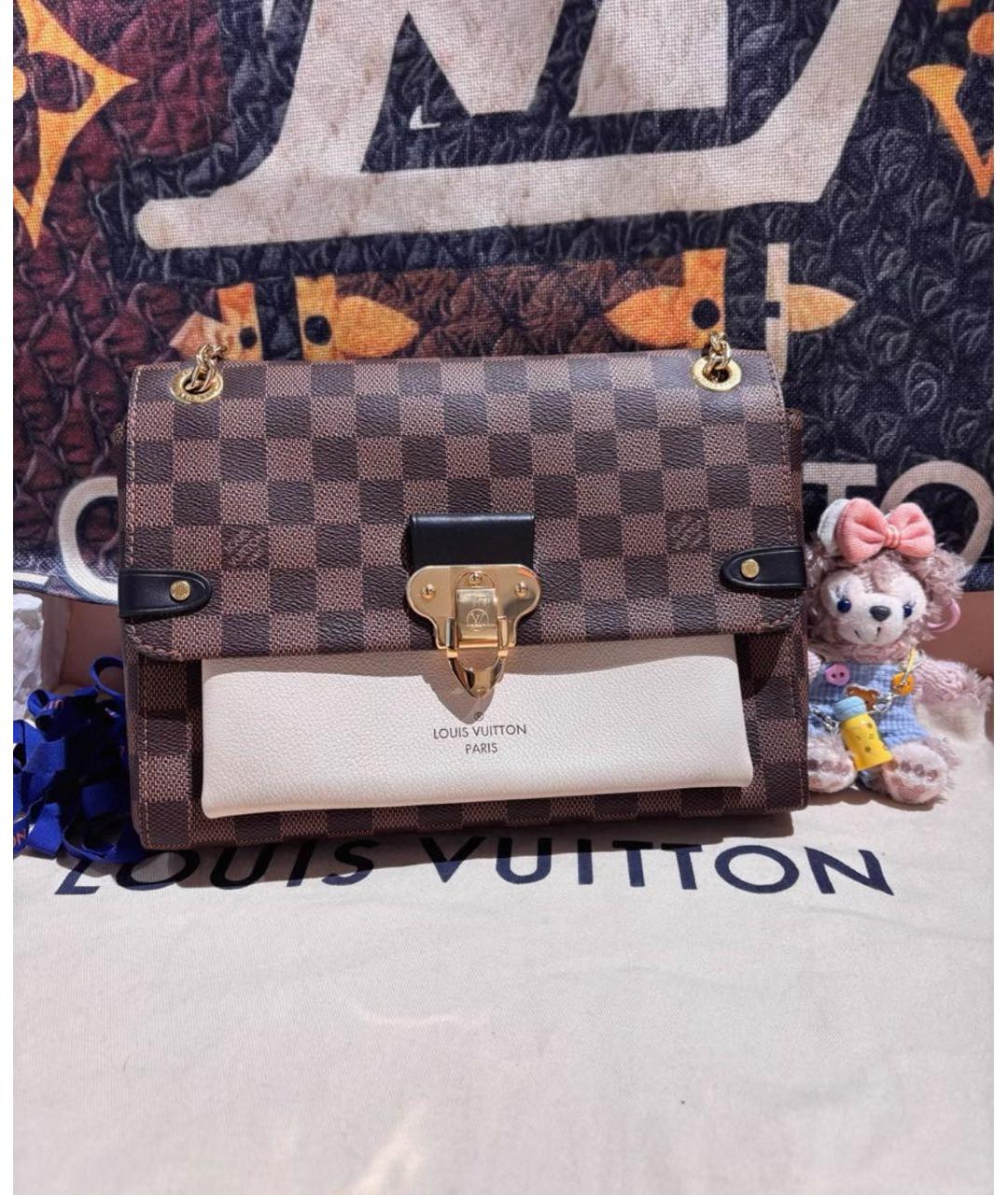 LOUIS VUITTON Коричневая сумка через плечо, фото 2