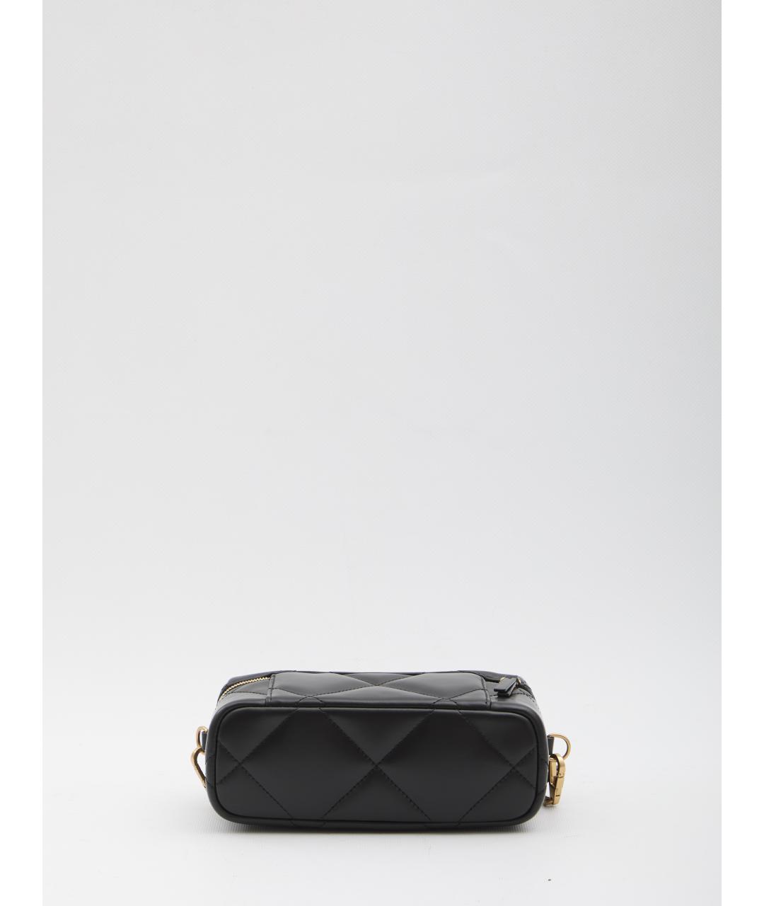 TORY BURCH Черная кожаная сумка через плечо, фото 3