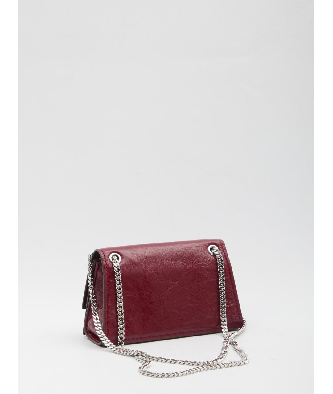 TORY BURCH Красная кожаная сумка через плечо, фото 2
