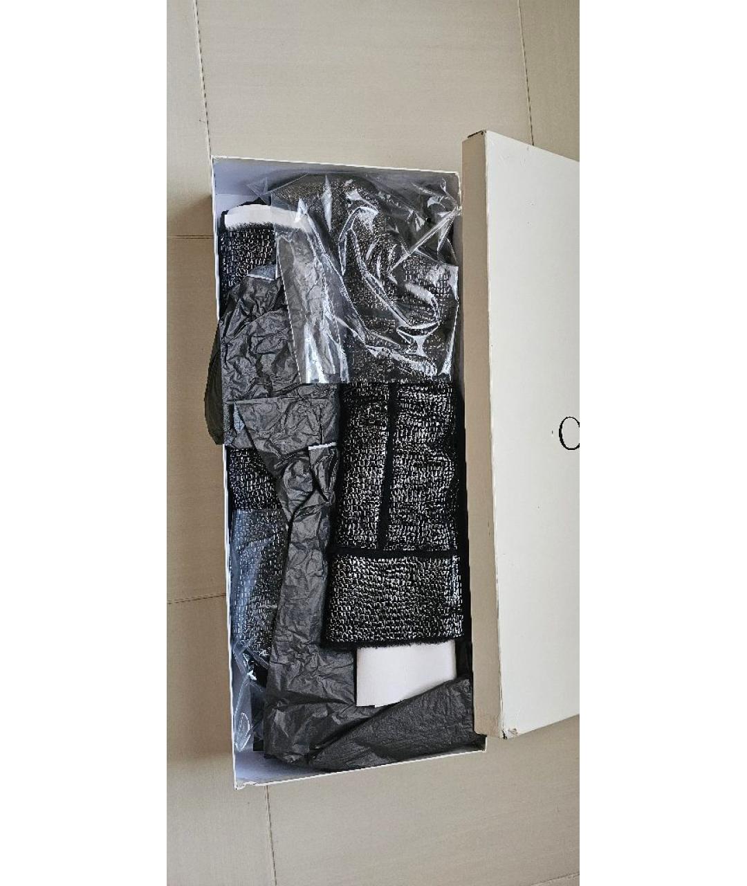 CASADEI Черные замшевые сапоги, фото 9