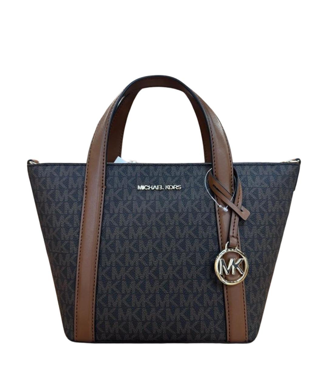 MICHAEL KORS Коричневая сумка с короткими ручками, фото 1