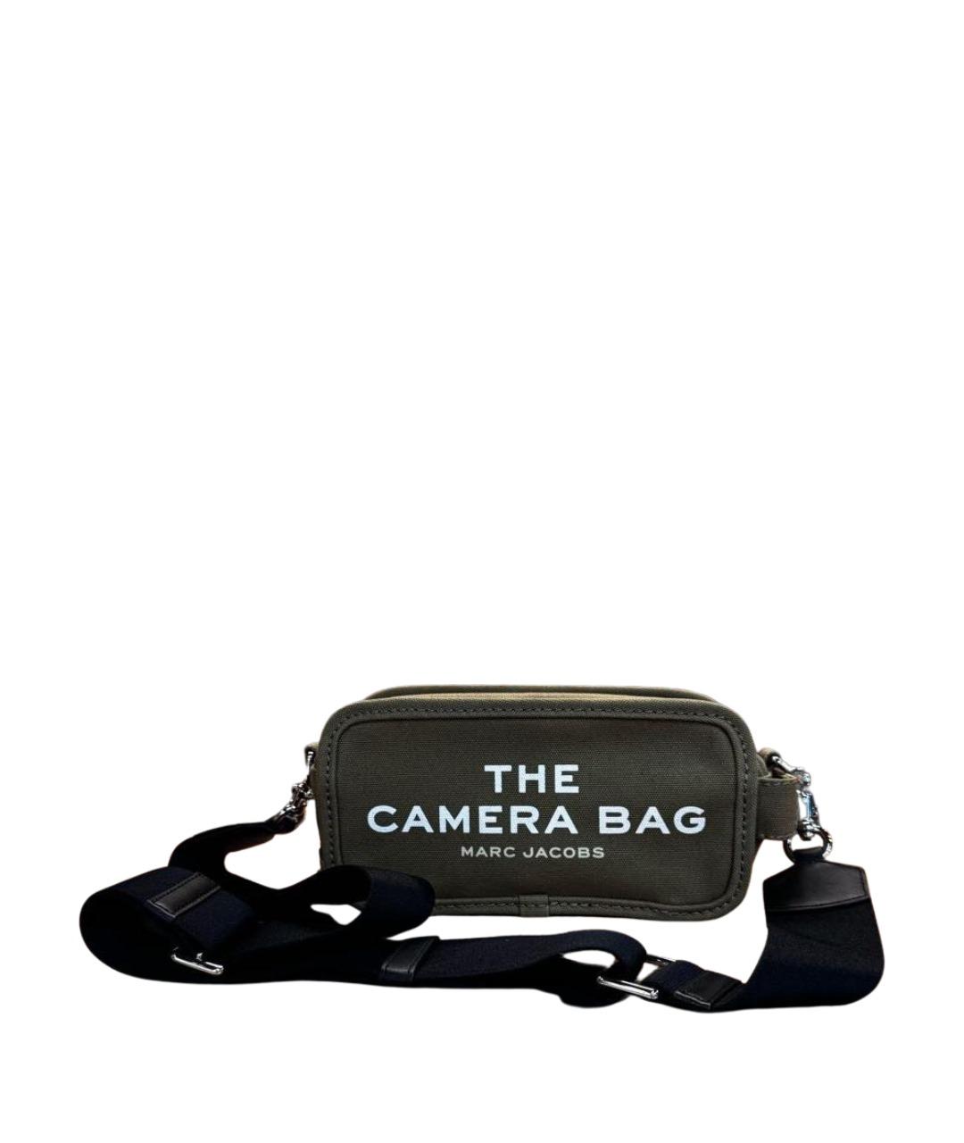 MARC JACOBS Хаки тканевая сумка через плечо, фото 1