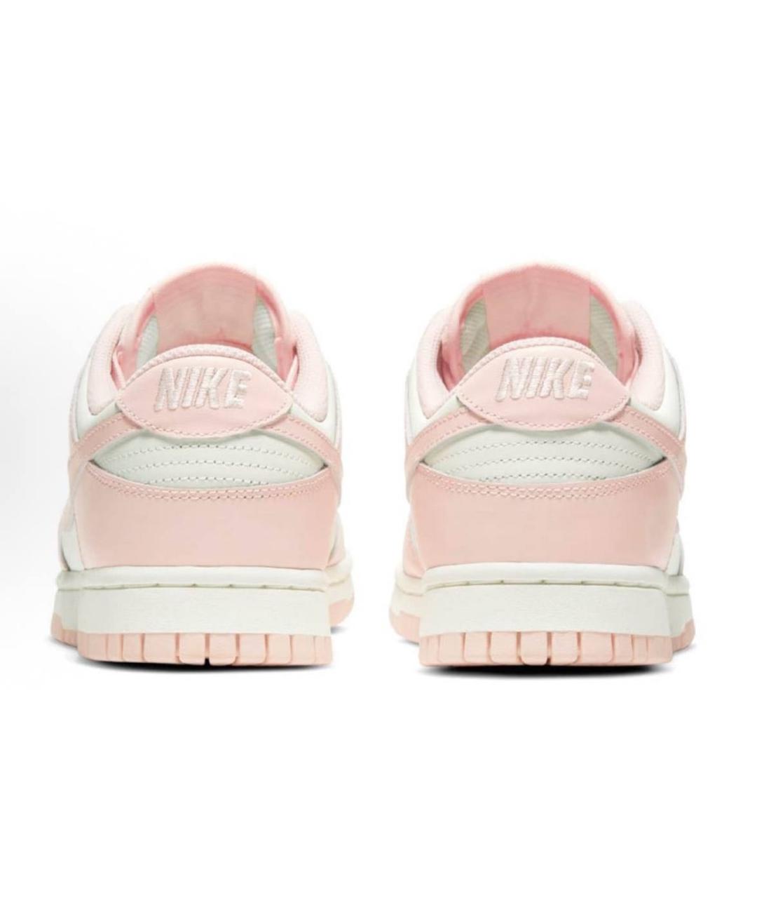 NIKE Розовые кожаные кроссовки, фото 4