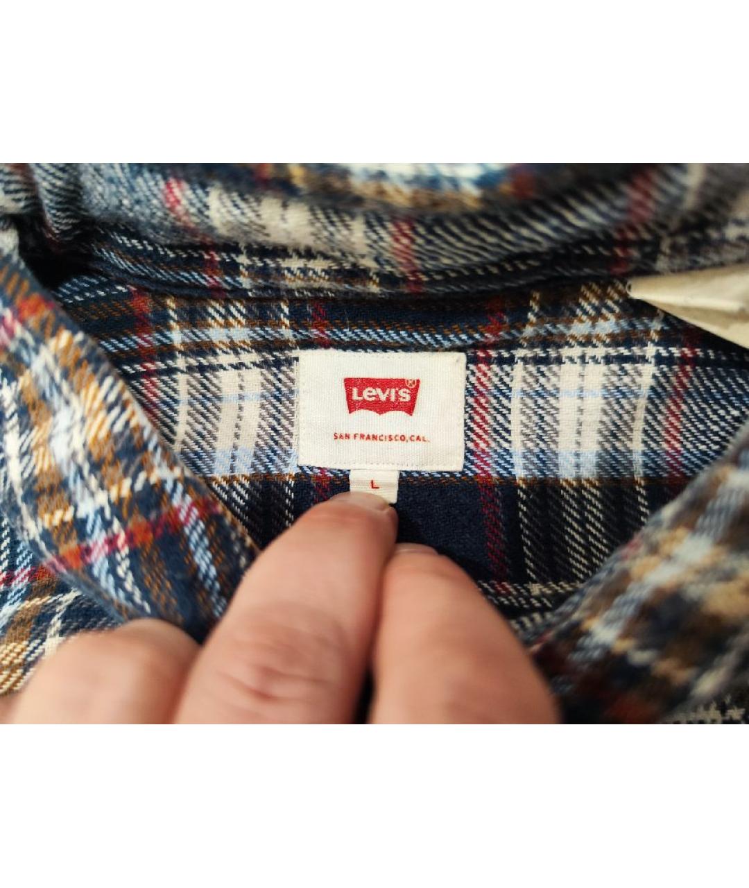 LEVI'S Мульти хлопковая кэжуал рубашка, фото 3