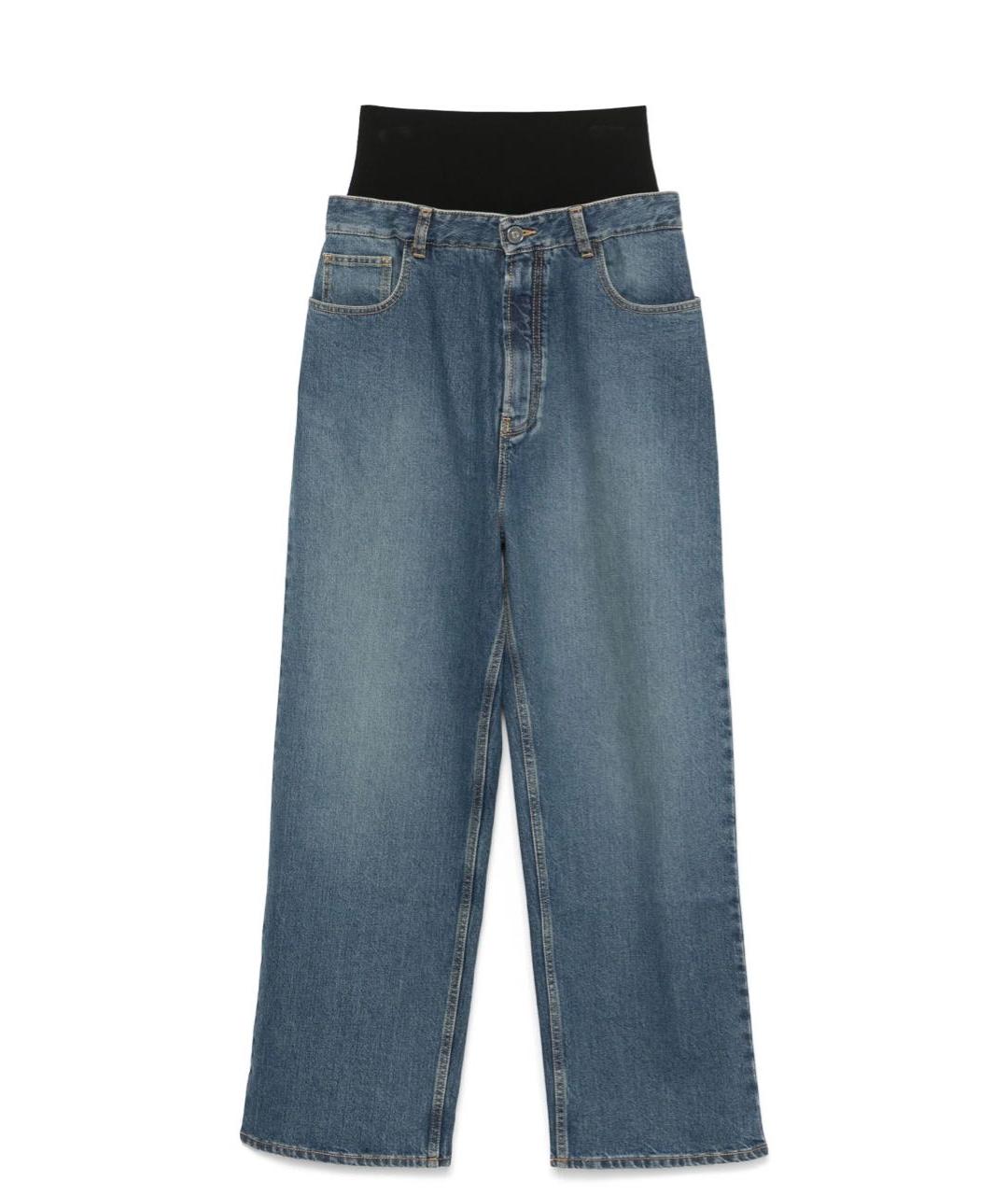 ALAIA Голубые прямые джинсы, фото 5