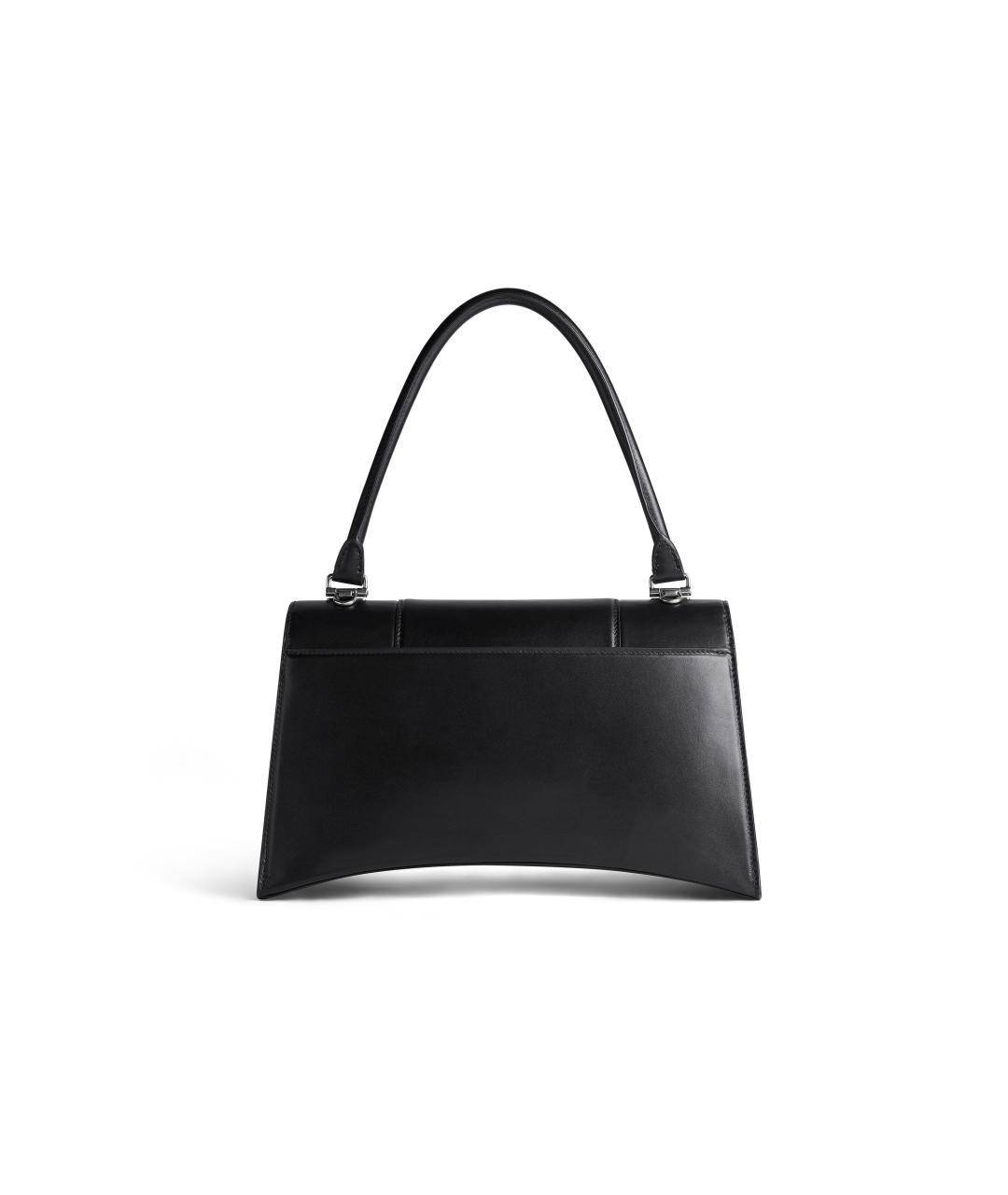 BALENCIAGA Черная кожаная сумка через плечо, фото 5