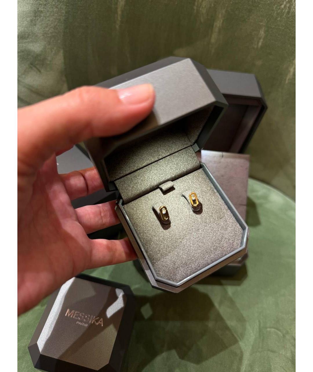 MESSIKA Золотые серьги из желтого золота, фото 5
