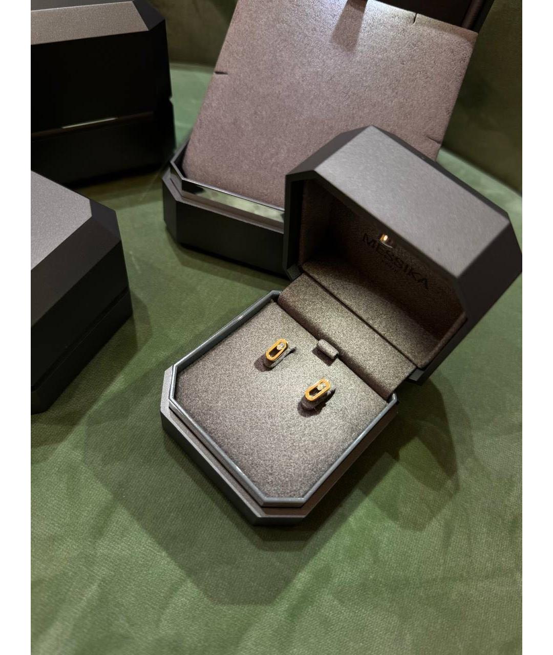 MESSIKA Золотые серьги из желтого золота, фото 3