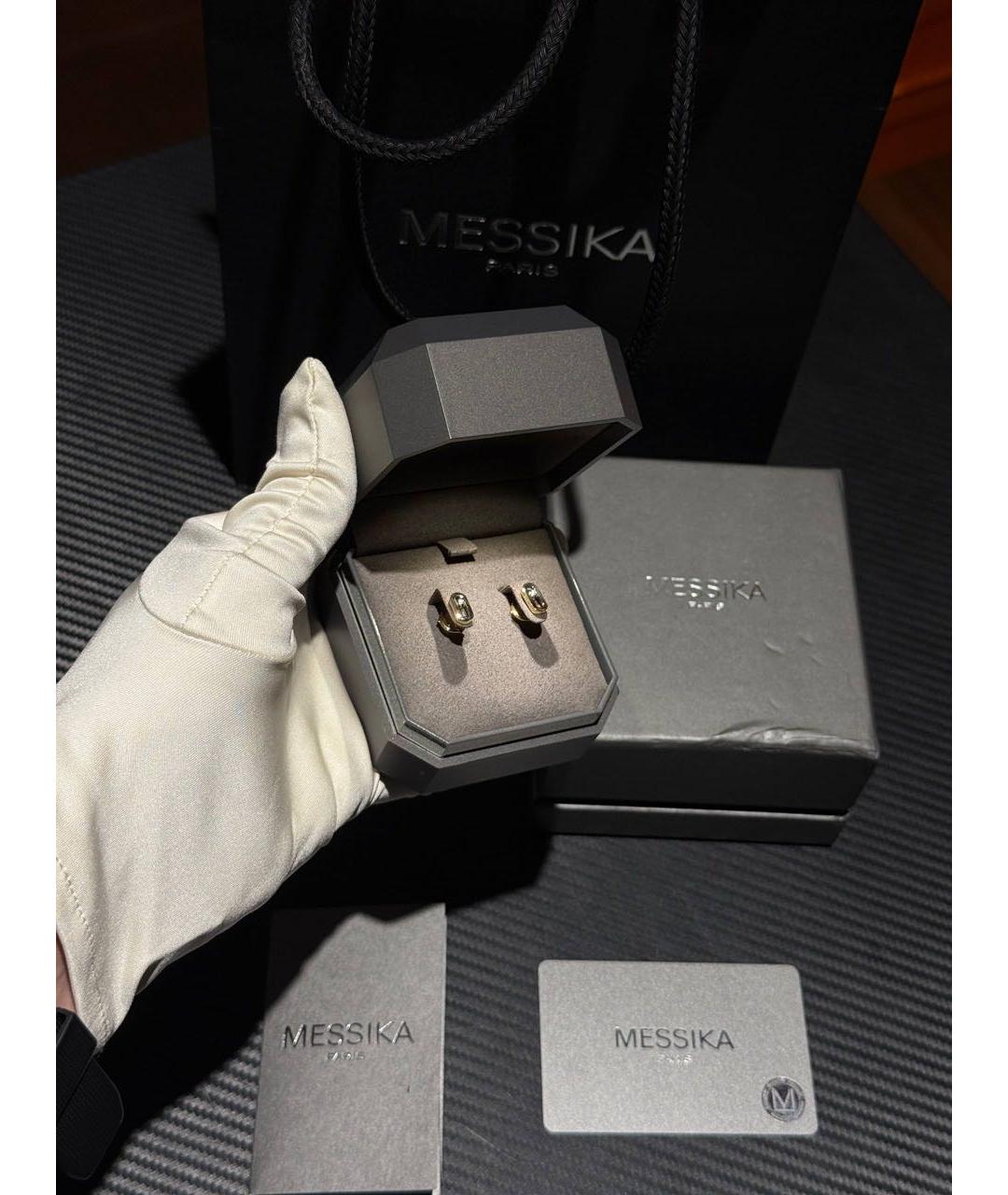 MESSIKA Золотые серьги из желтого золота, фото 2