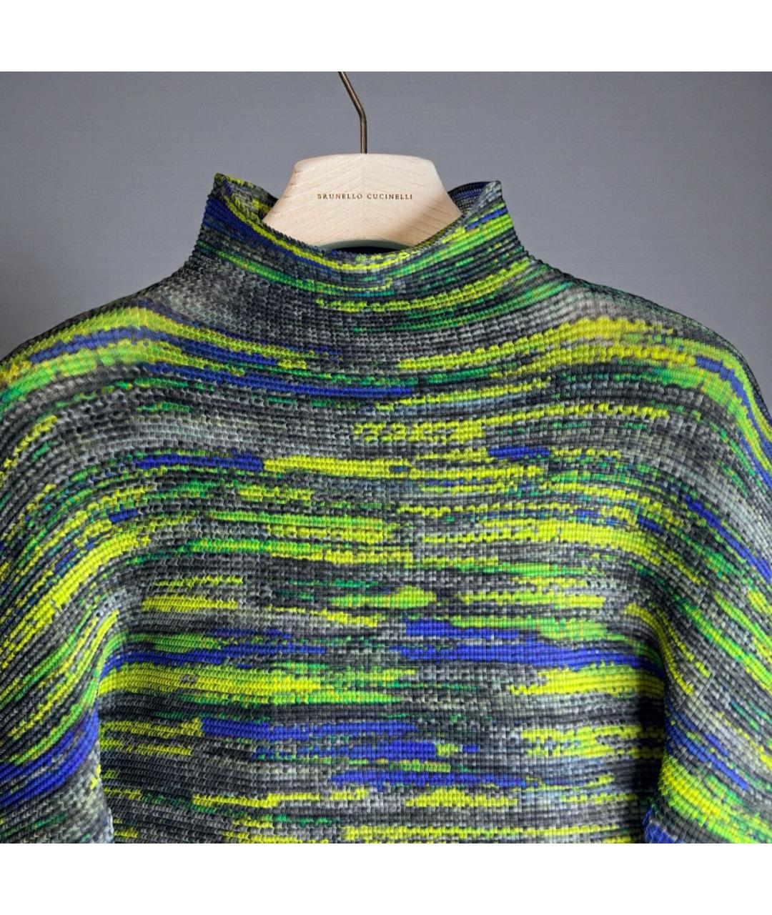 ISSEY MIYAKE Мульти полиэстеровая водолазка, фото 2