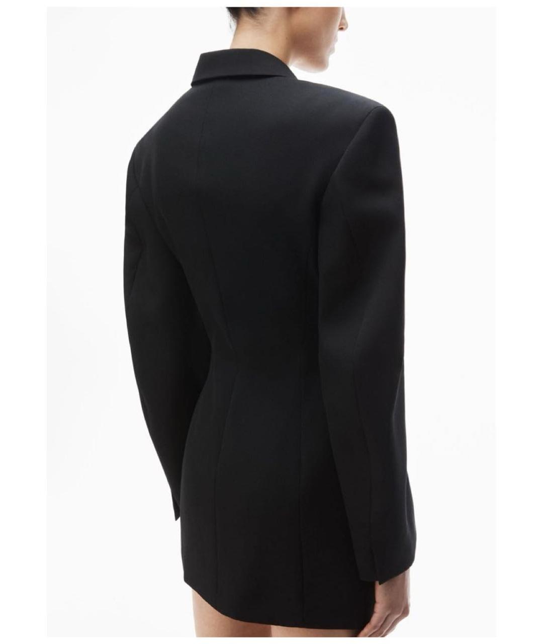 ALEXANDER WANG Черное хлопковое платье, фото 4