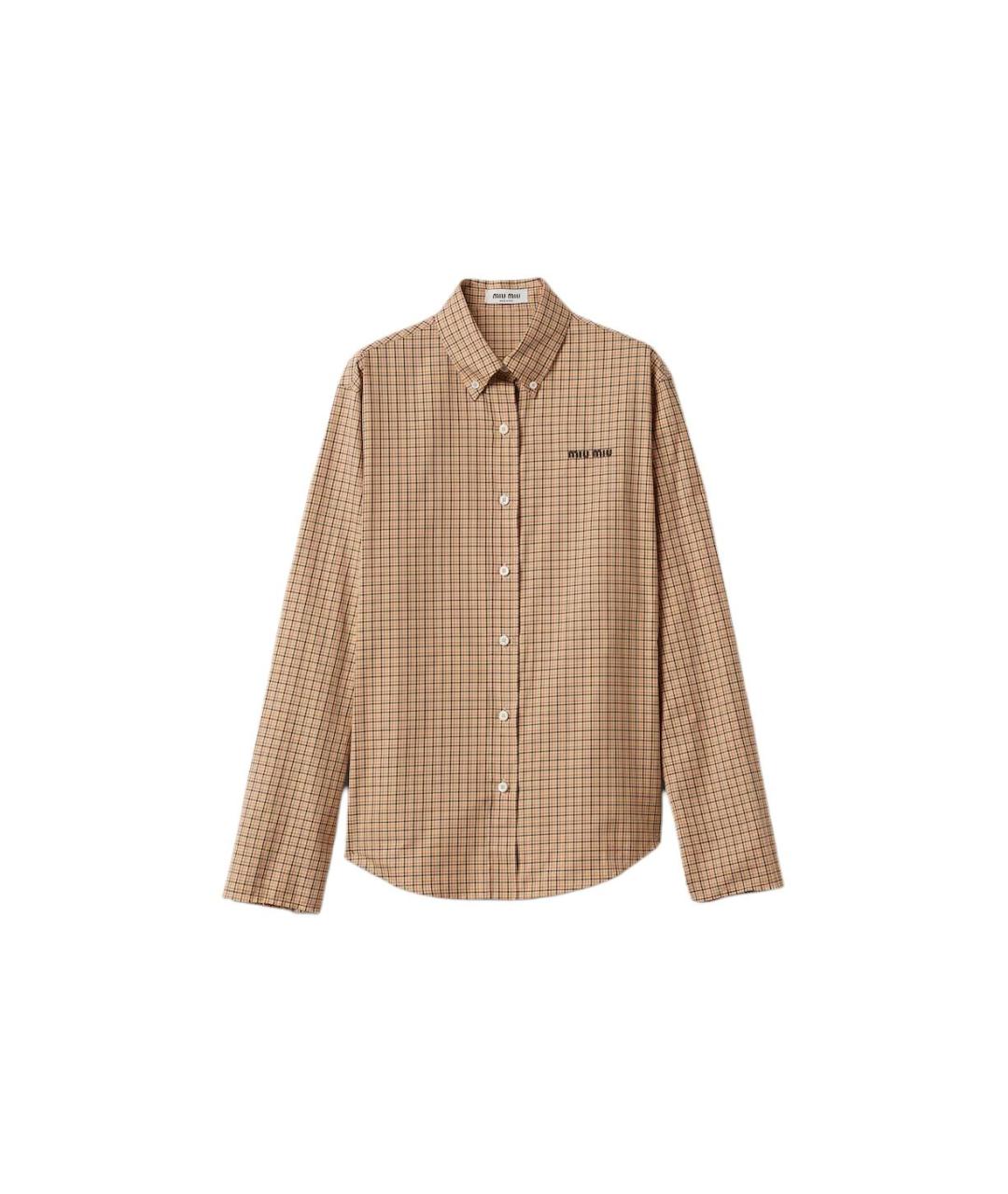 MIU MIU Мульти хлопковая рубашка, фото 3