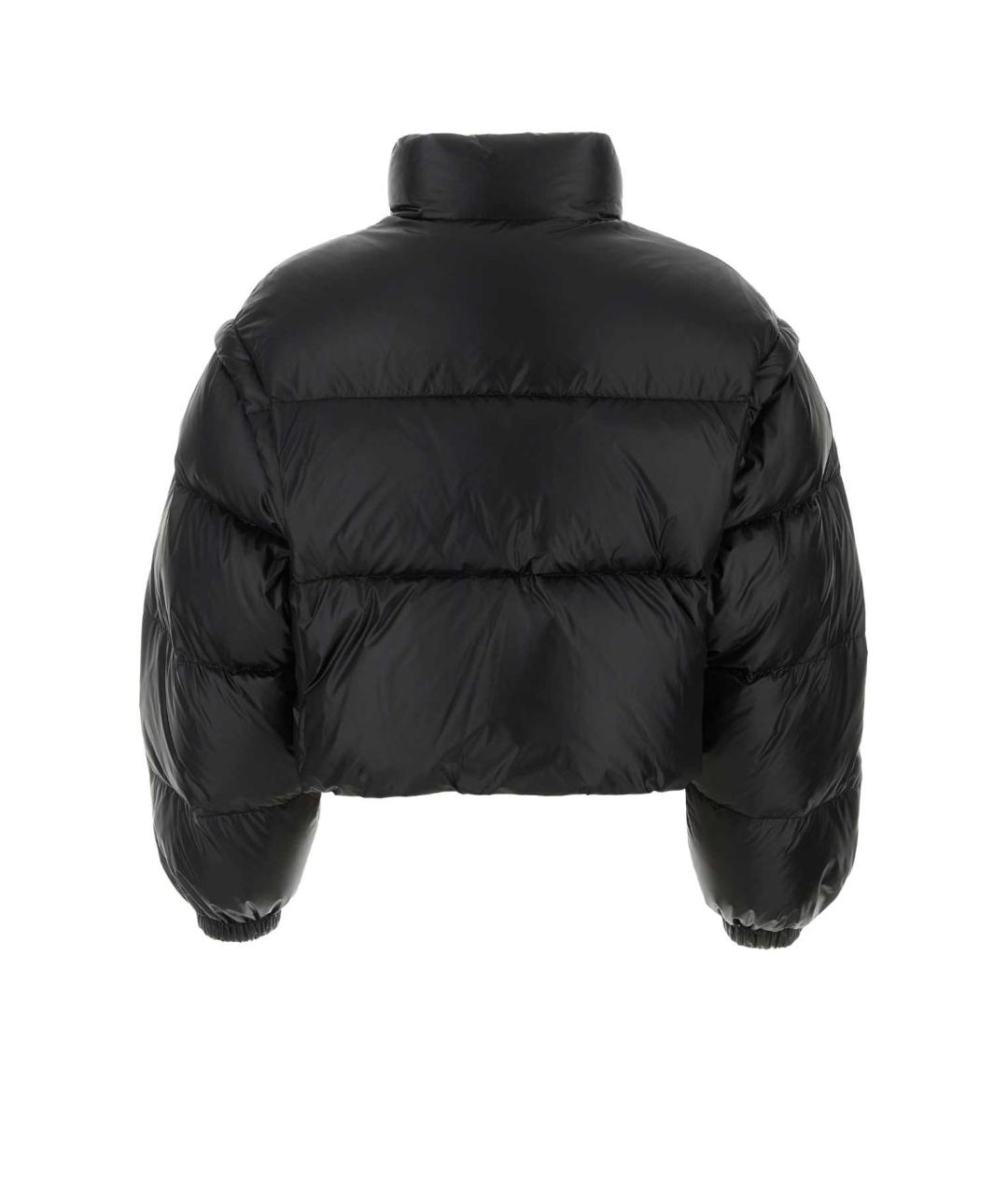 PRADA Черный синтетический пуховик, фото 2