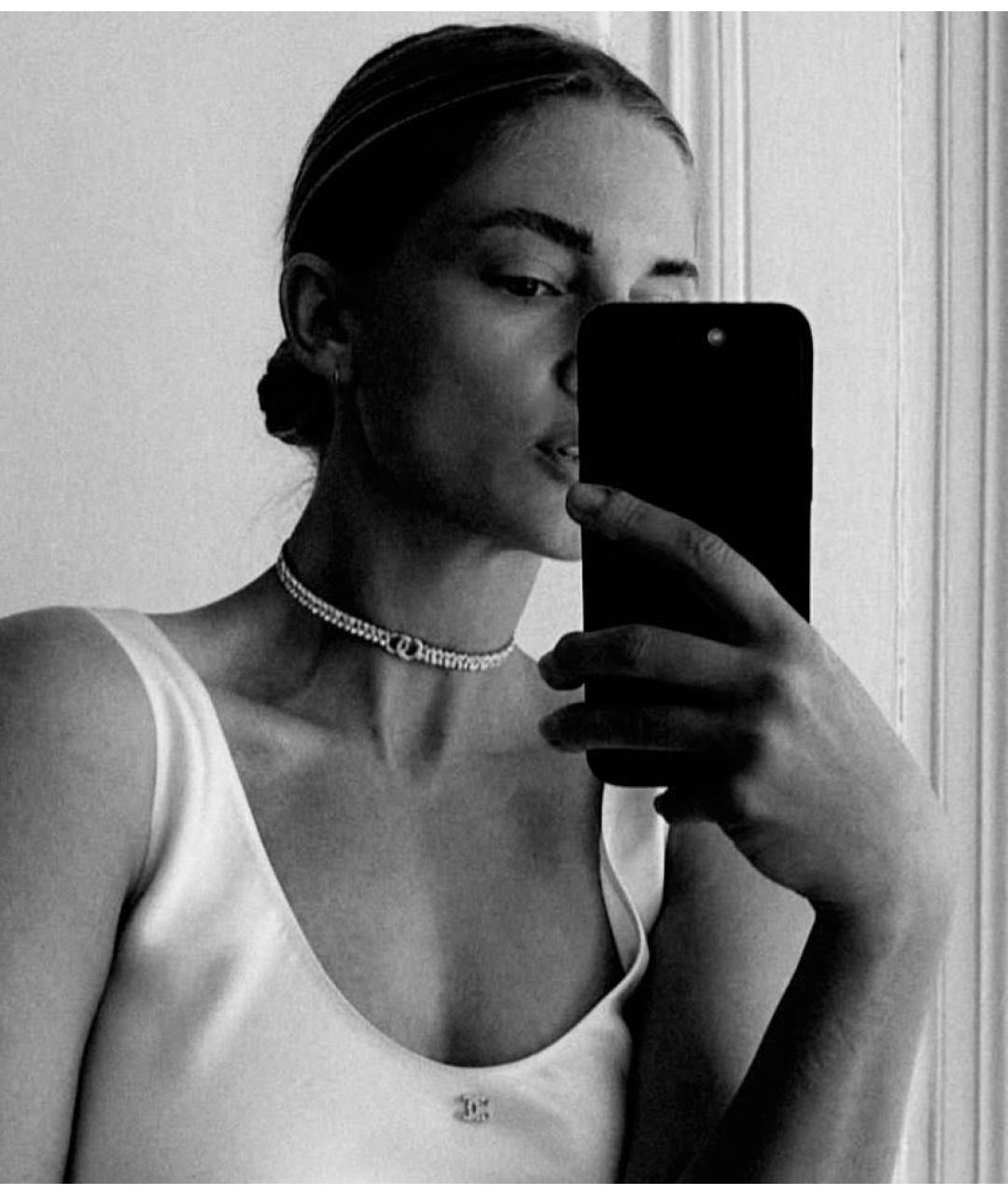 CHANEL Золотое металлическое колье, фото 5