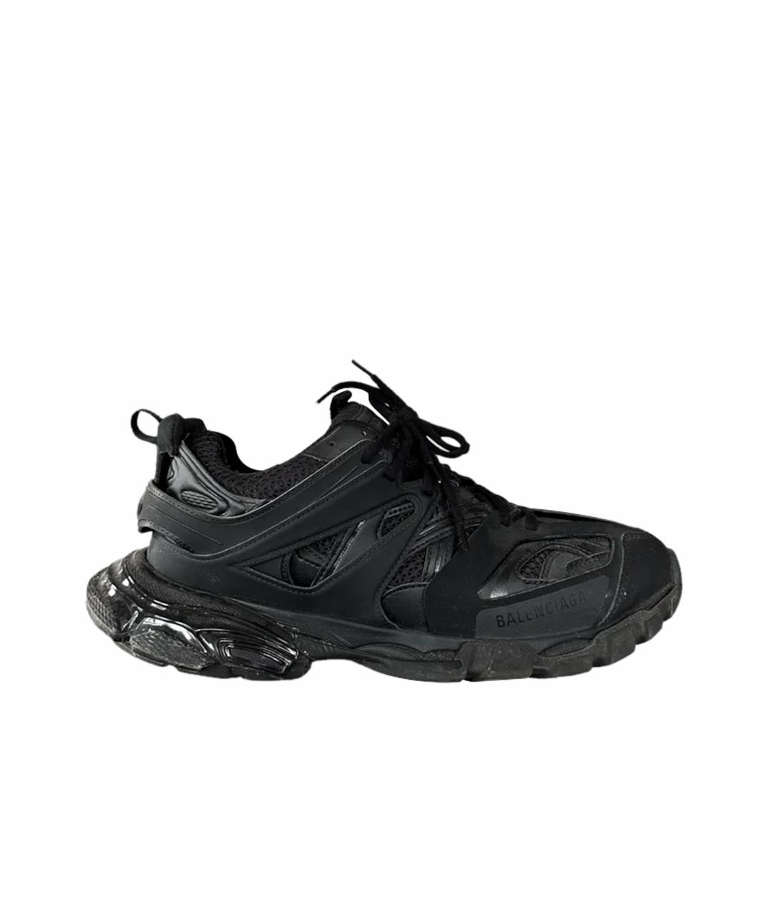 BALENCIAGA Черные низкие кроссовки / кеды, фото 1