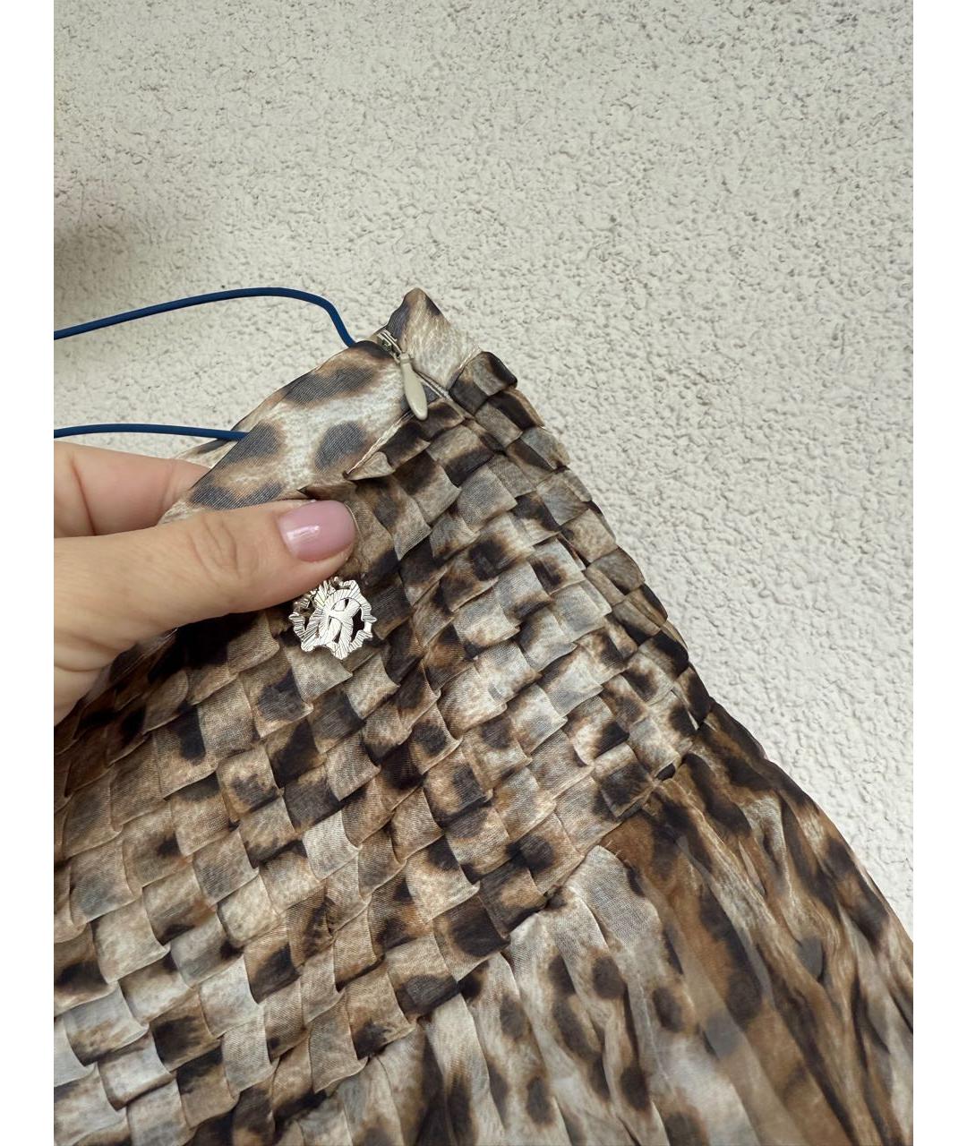 ROBERTO CAVALLI Мульти юбка, фото 4