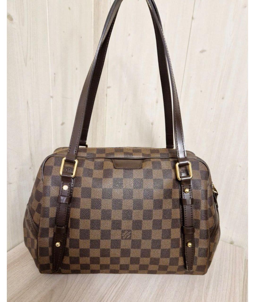 LOUIS VUITTON Коричневая сумка через плечо, фото 2