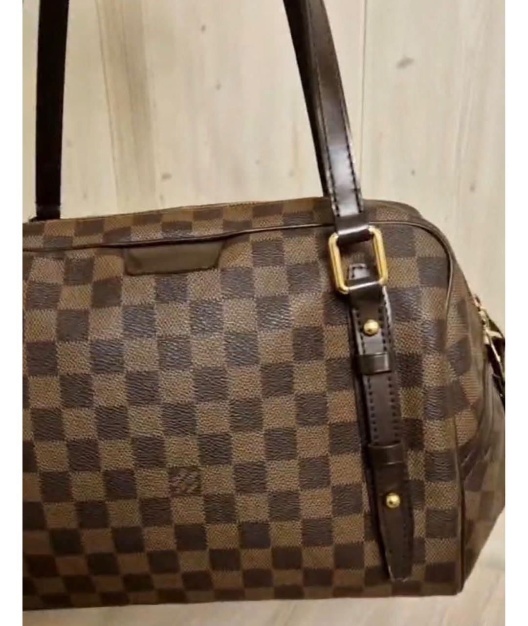 LOUIS VUITTON Коричневая сумка через плечо, фото 8