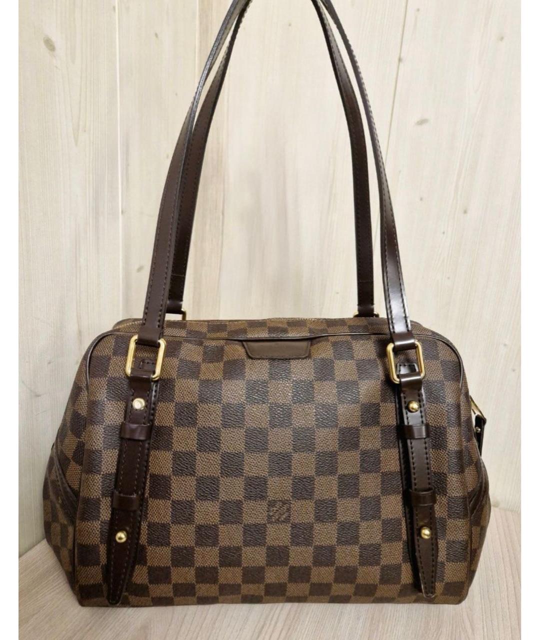 LOUIS VUITTON Коричневая сумка через плечо, фото 9