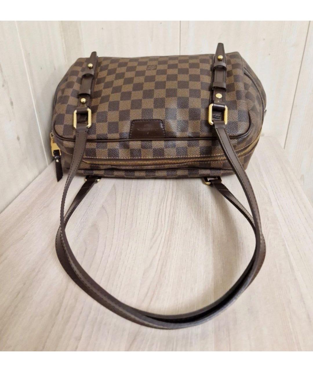 LOUIS VUITTON Коричневая сумка через плечо, фото 3