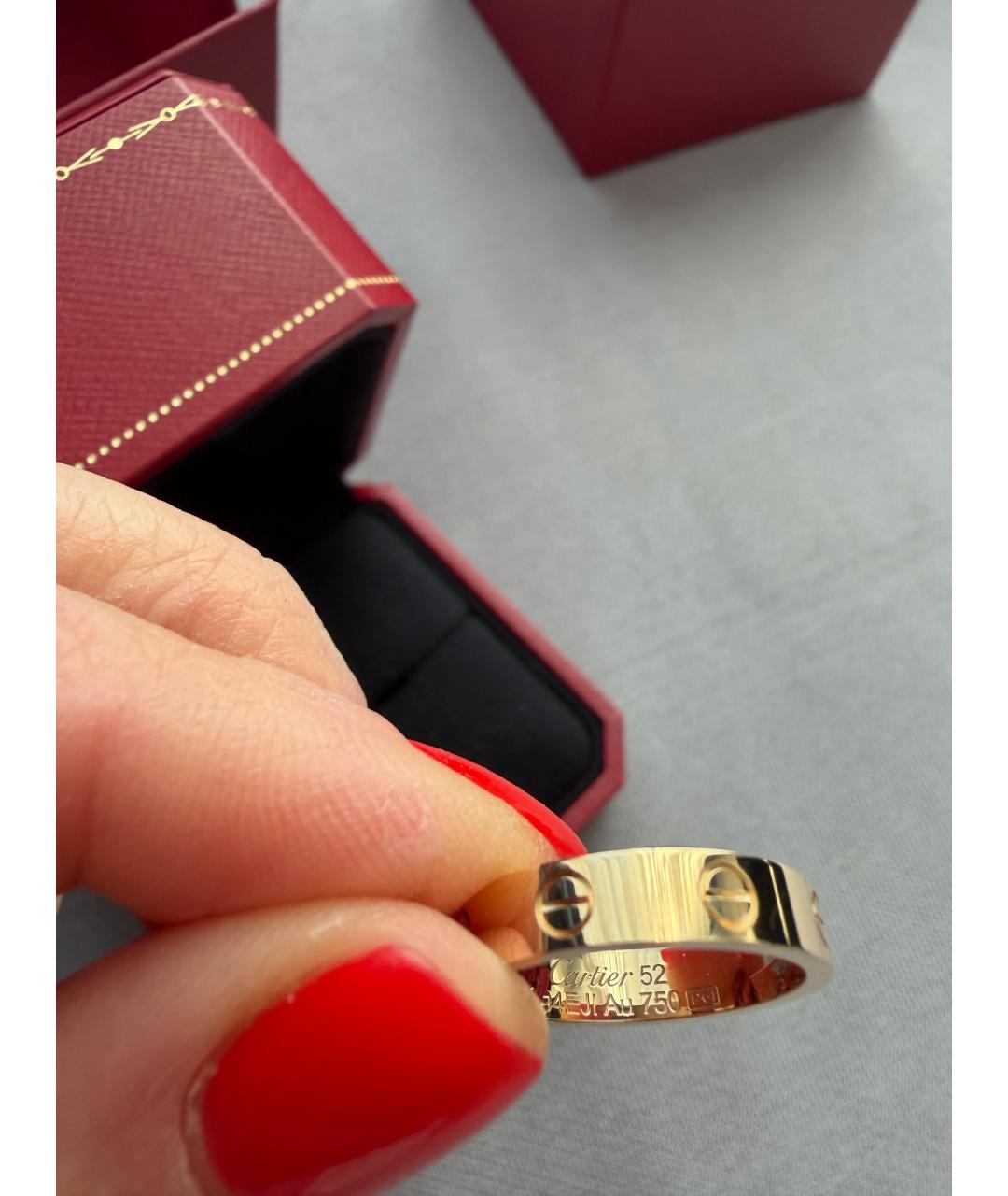 CARTIER Желтое кольцо из желтого золота, фото 2