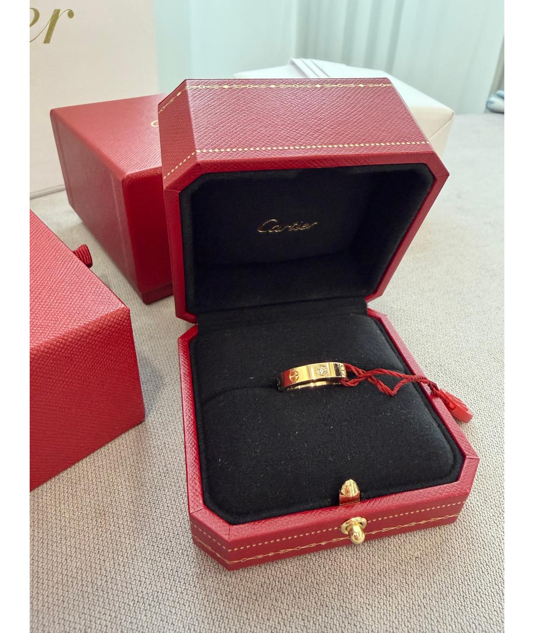 CARTIER Желтое кольцо из желтого золота, фото 3