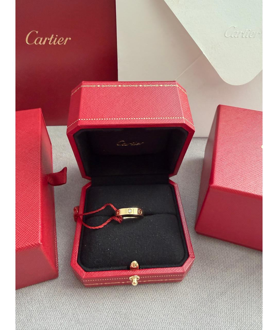 CARTIER Желтое кольцо из желтого золота, фото 6