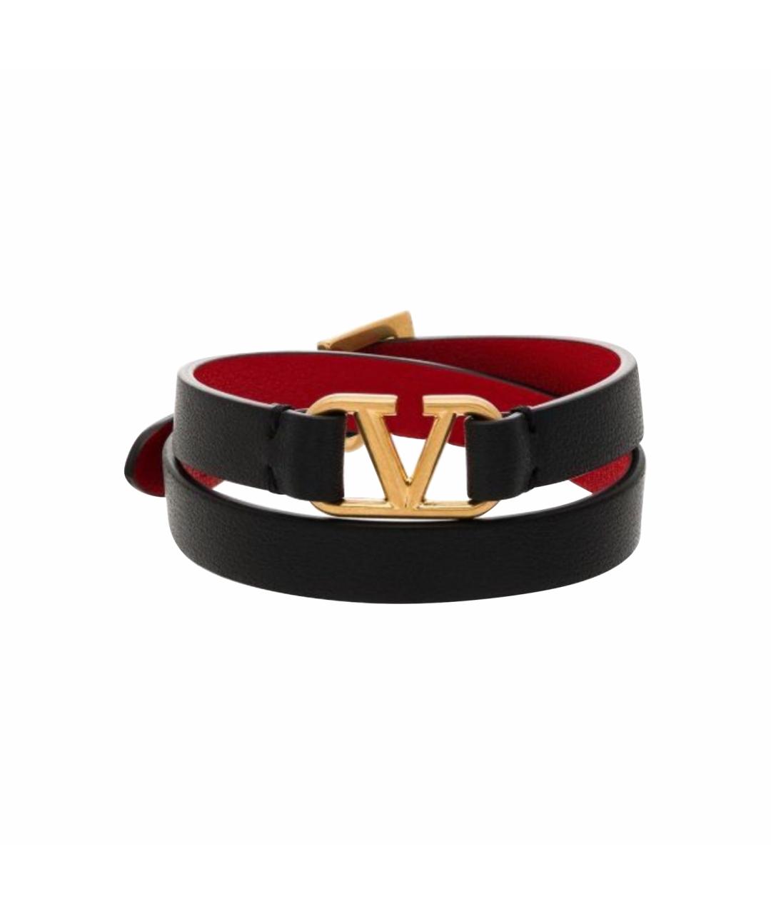 VALENTINO Черный браслет, фото 1