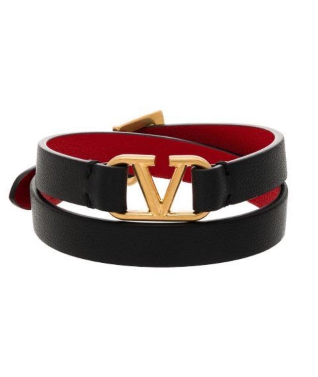 VALENTINO Черный браслет, фото 5