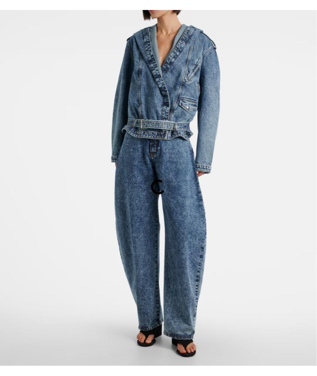 ALAIA Синяя деним куртка, фото 4