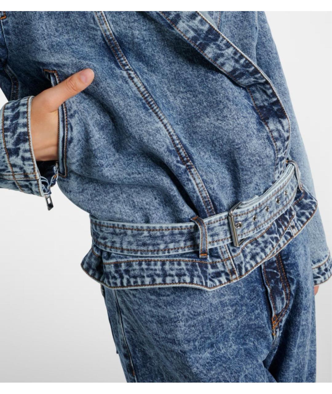 ALAIA Синяя деним куртка, фото 8