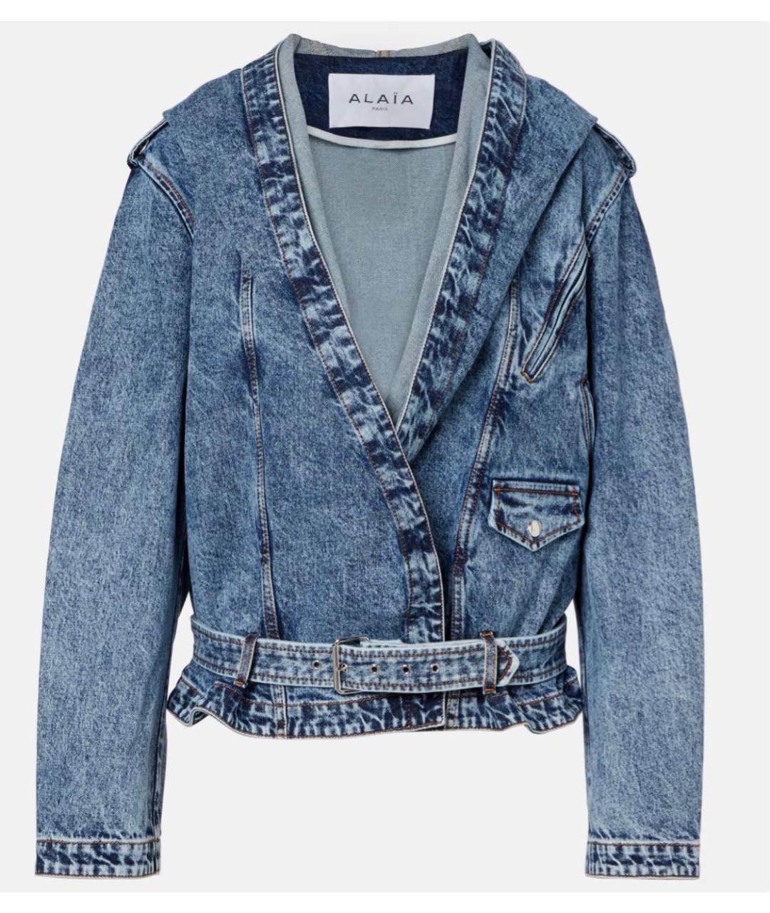 ALAIA Синяя деним куртка, фото 9