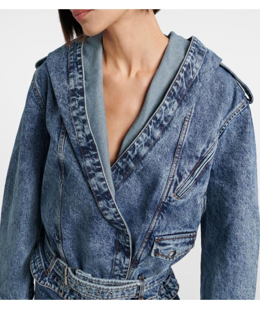 ALAIA Синяя деним куртка, фото 2