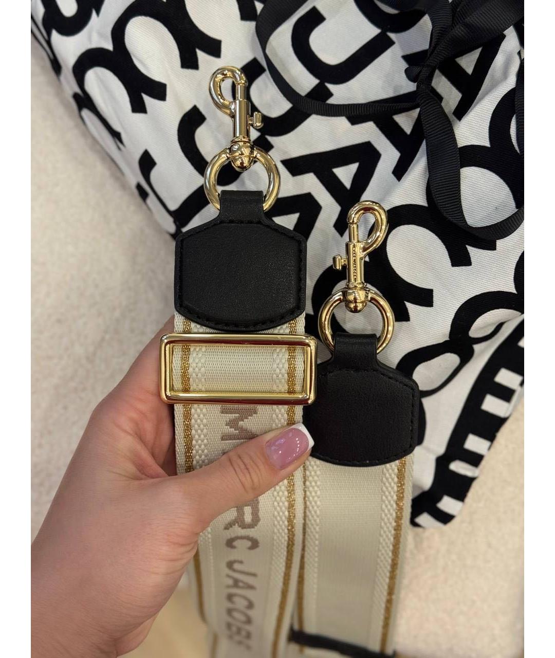 MARC JACOBS Черная кожаная сумка через плечо, фото 6