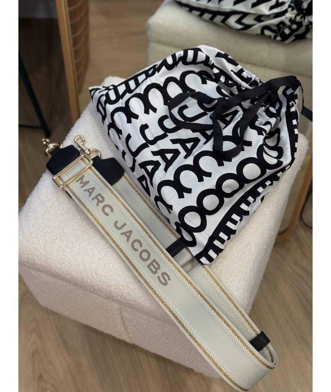 MARC JACOBS Черная кожаная сумка через плечо, фото 4