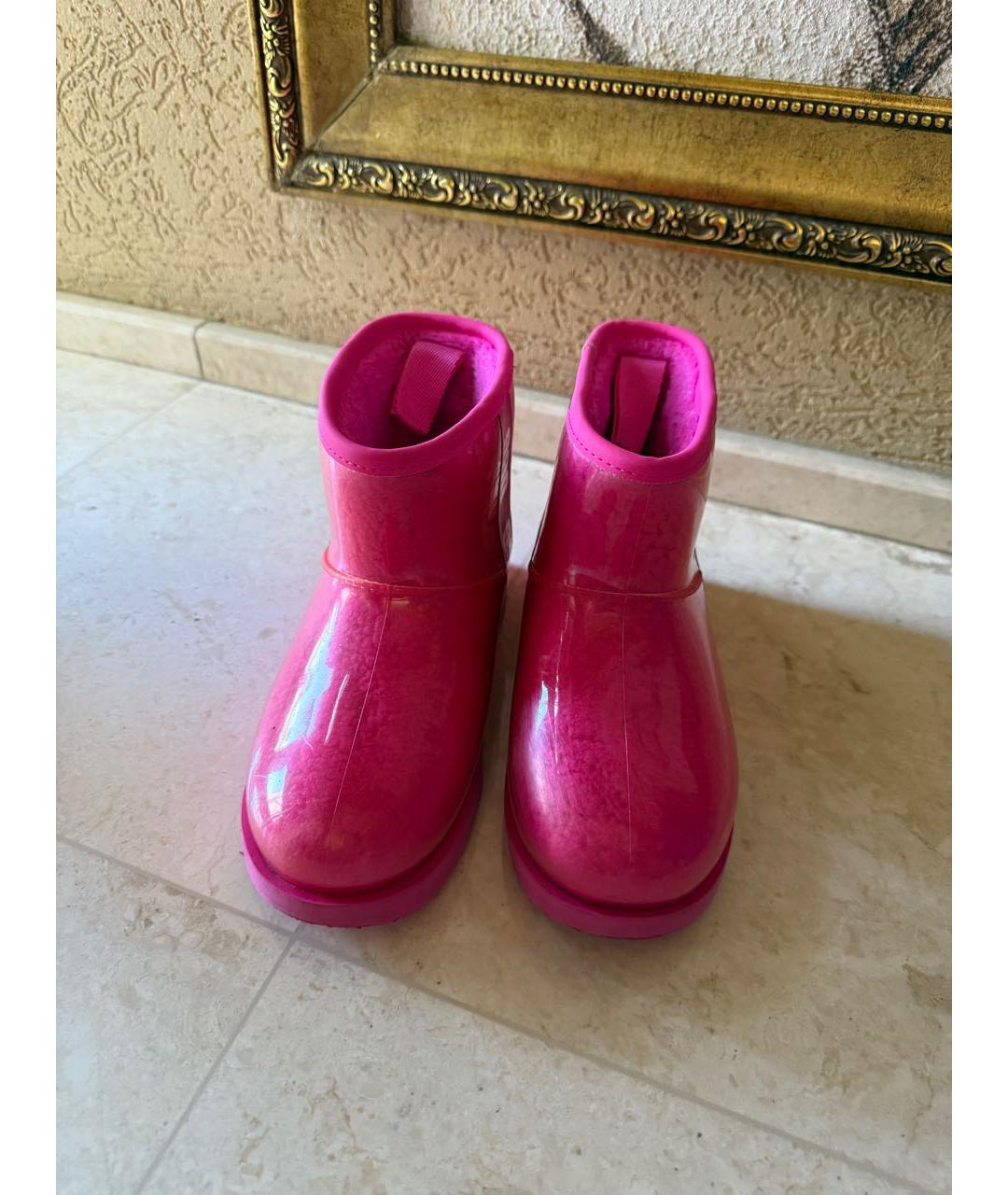 UGG AUSTRALIA Фуксия текстильные ботинки, фото 3