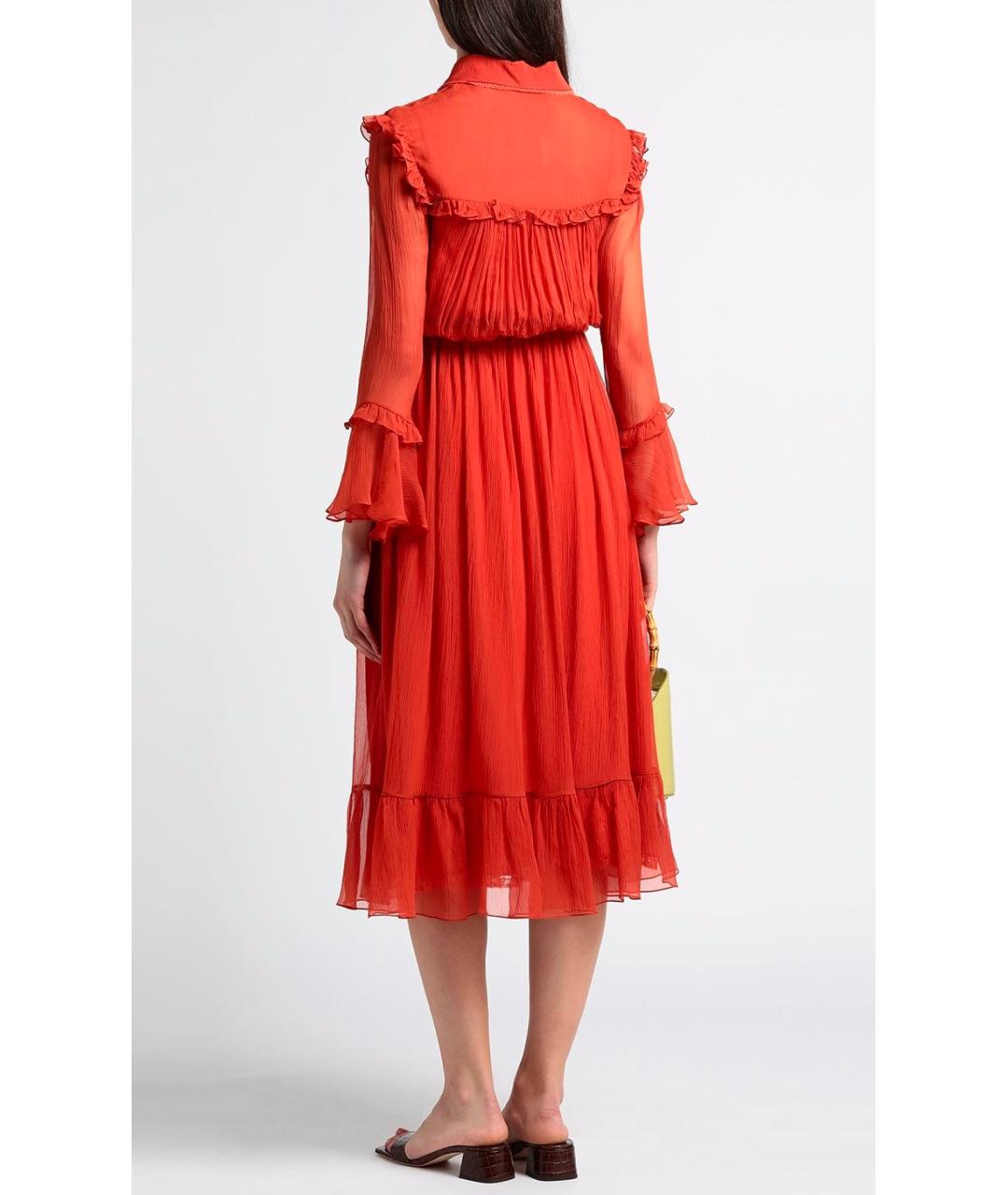 GUCCI Красное коктейльное платье, фото 3