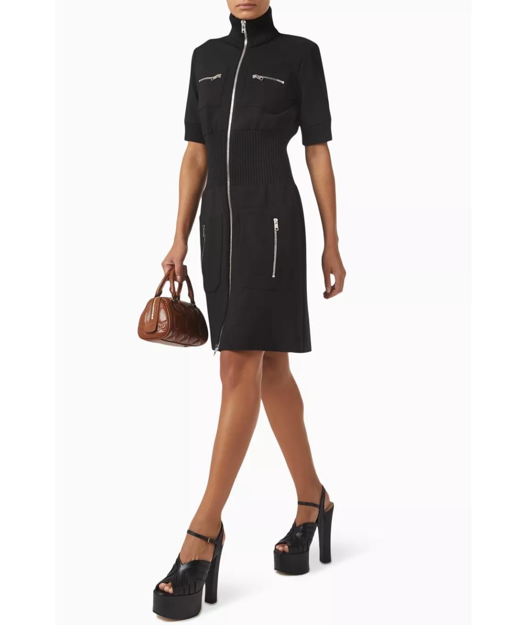 GUCCI Черное повседневное платье, фото 2