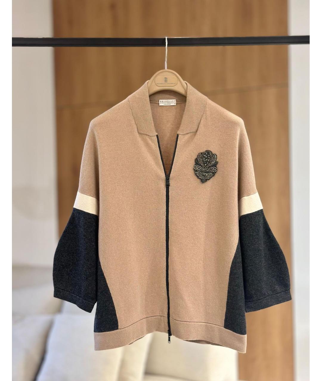 BRUNELLO CUCINELLI Мульти кашемировый кардиган, фото 3