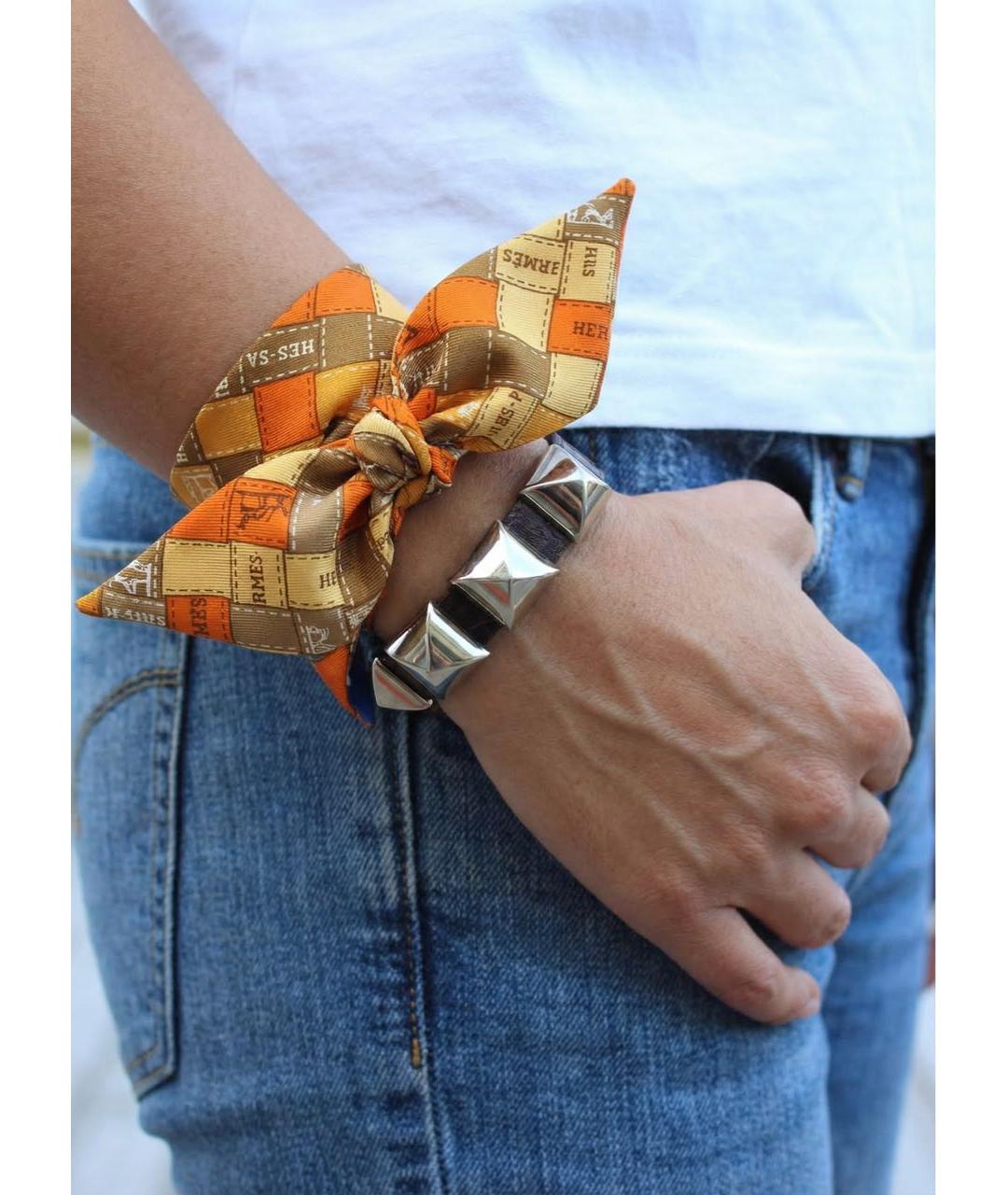 HERMES Оранжевый комплект, фото 8