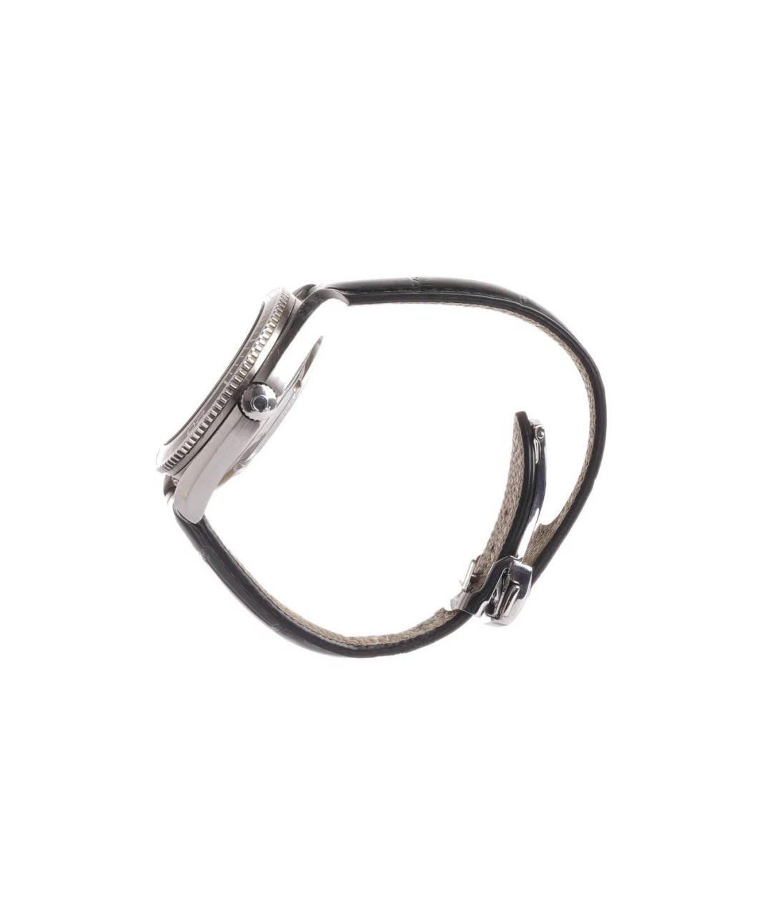 OMEGA Черные стальные часы, фото 3