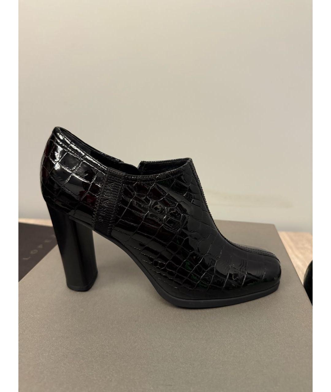 PRADA Черные ботильоны из лакированной кожи, фото 6