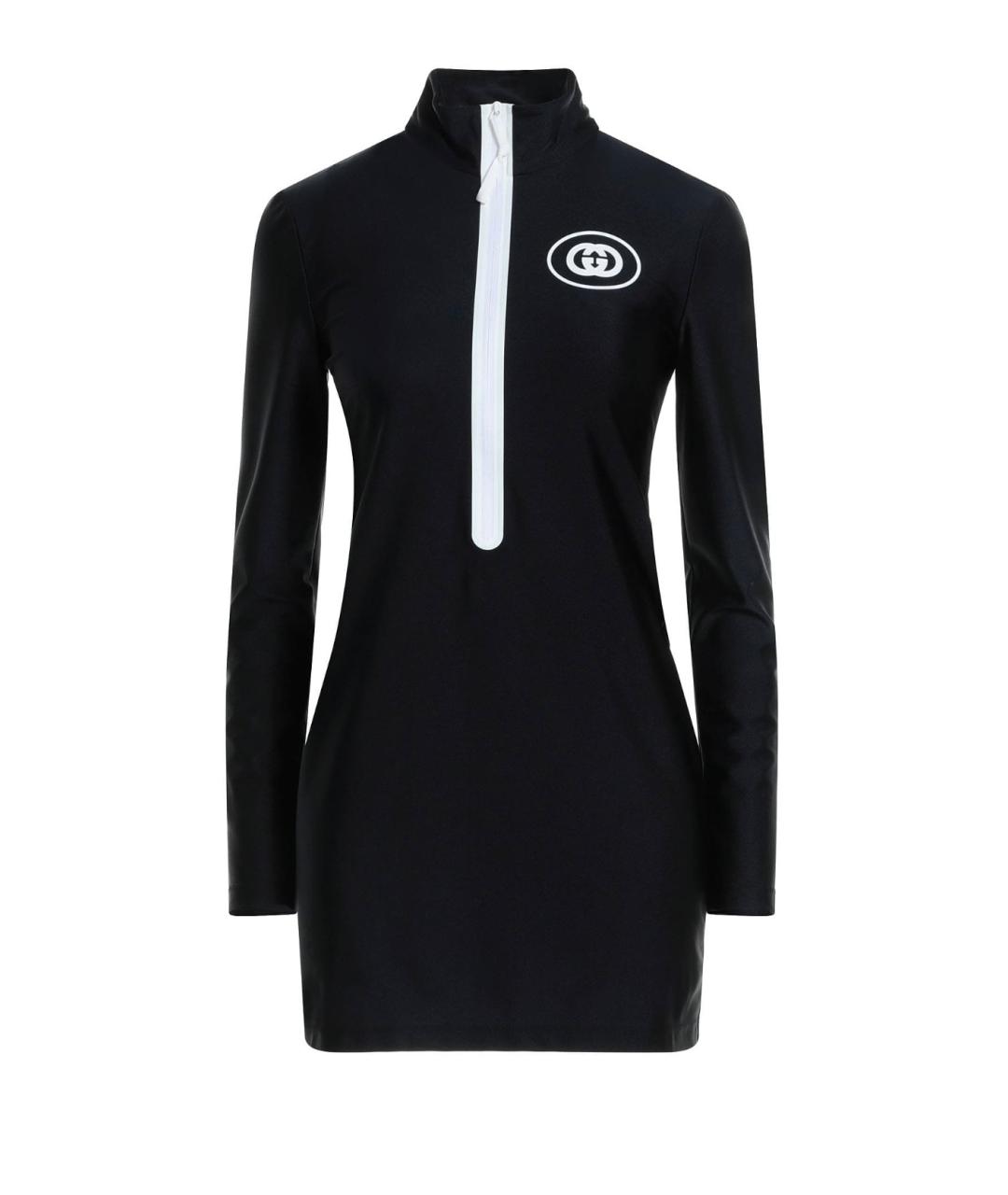 GUCCI Черное коктейльное платье, фото 1