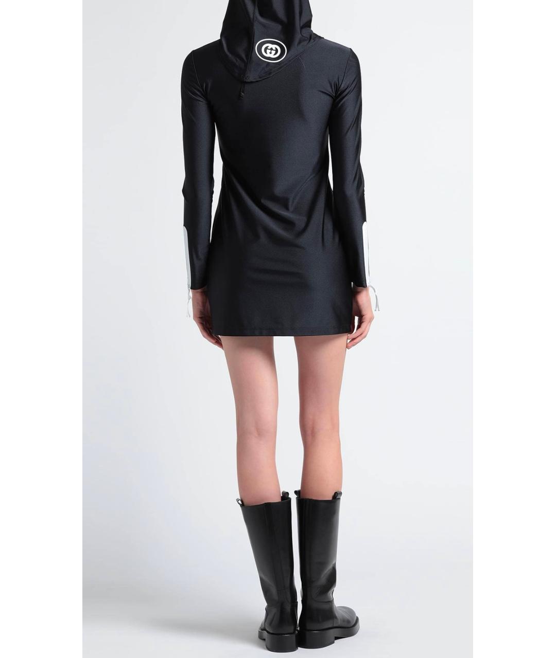 GUCCI Черное коктейльное платье, фото 3